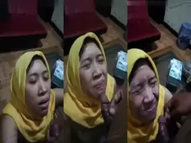 Ukhti Lugu Hijab Cantik Disembur Sperma Muka
